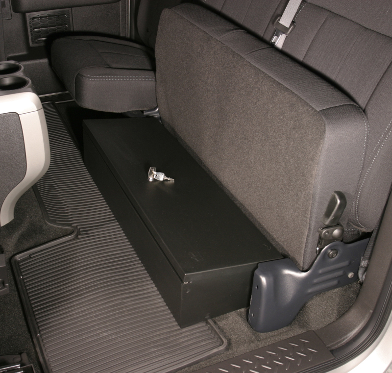 Ford F-150 Underseat Storage Box - Rear - Tuffy Products - Lockbox - Black - `09-`14